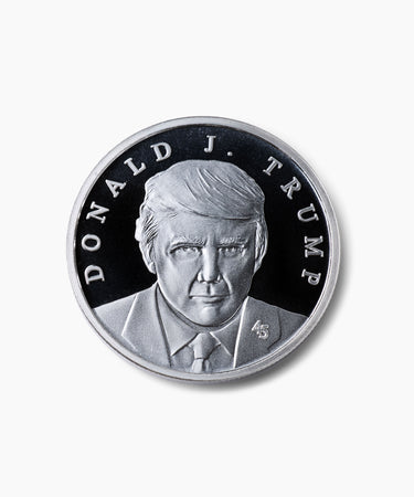 President Trump Victory Silver Medallion
