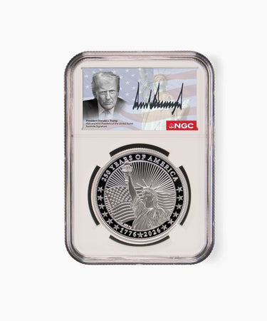 1oz PF70 President Trump "Lady Liberty " Silver Medallion