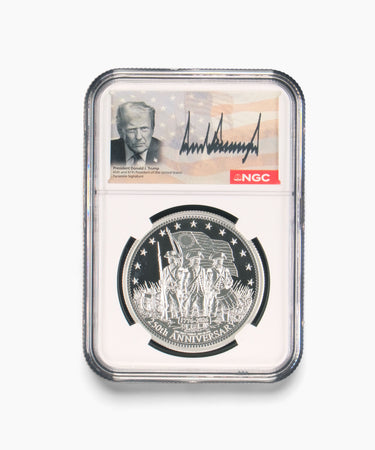 1oz PF70 President Trump "Patriot's Stand" Silver Medallion