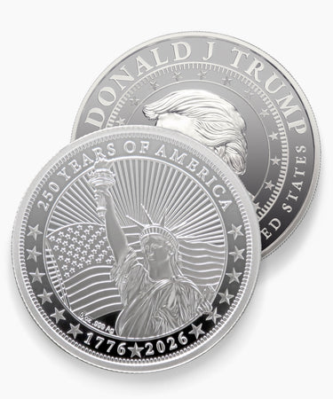5oz President Trump "Lady Liberty" Silver Medallion
