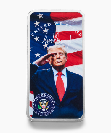 10oz United We Stand Silver Bar
