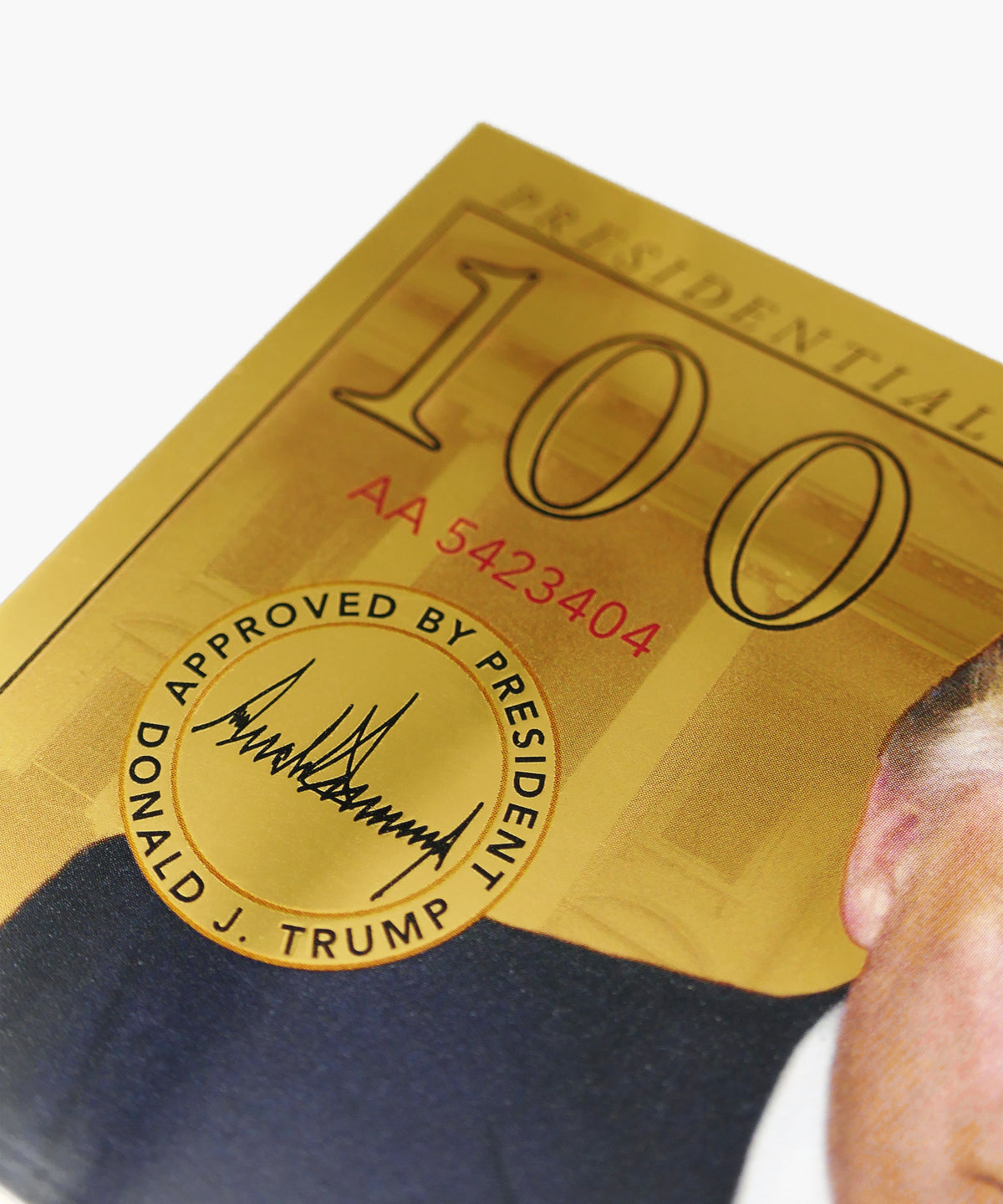 Trump Gold Notes Presidential Gold Aurum® Note – Trump Coins