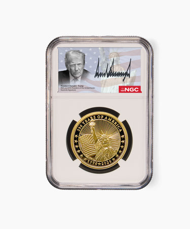 1oz PF70 President Trump "Lady Liberty " Gold Medallion