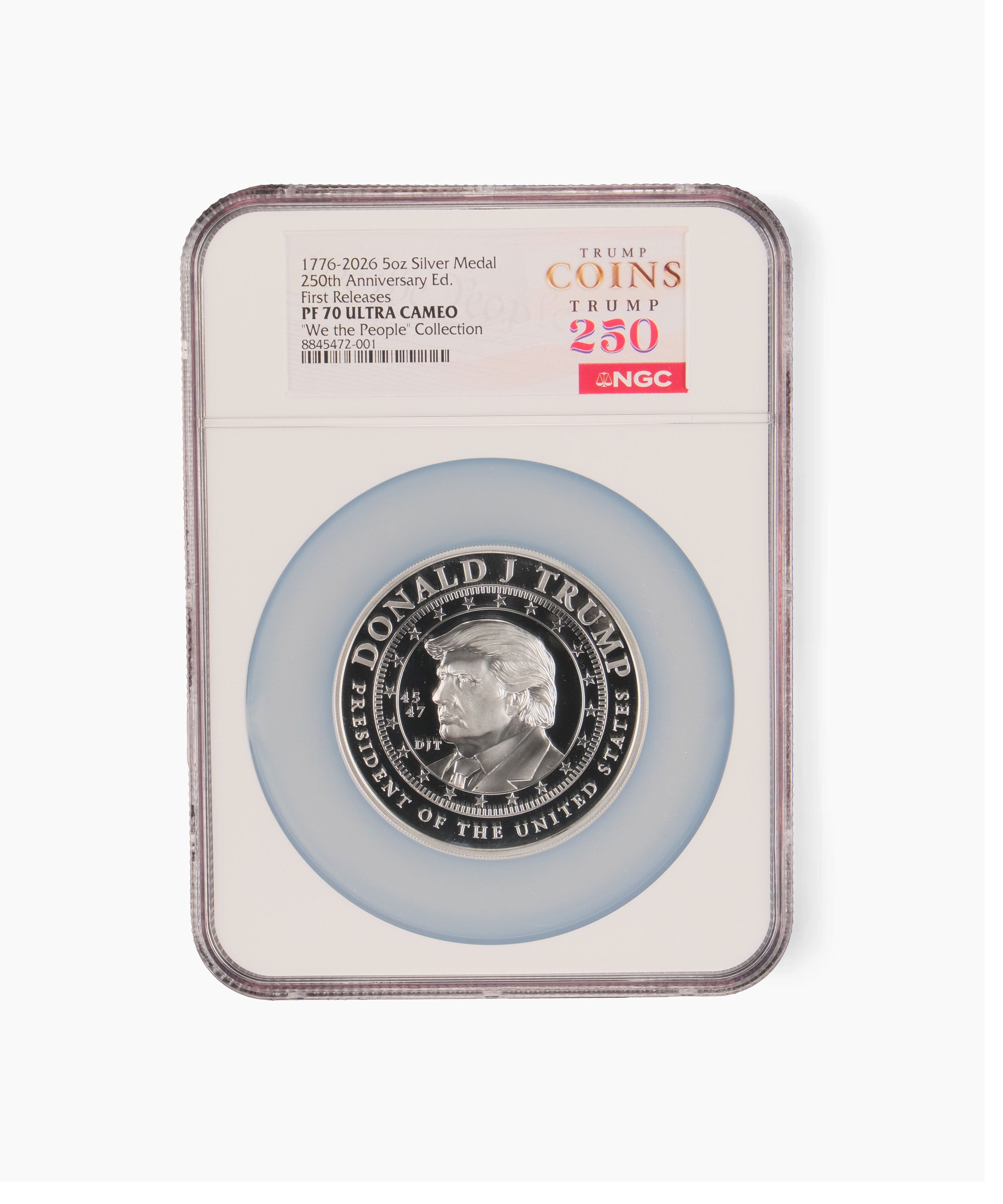 5oz PF70 President Trump 