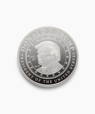 1oz President Trump Second Edition Silver Medallion