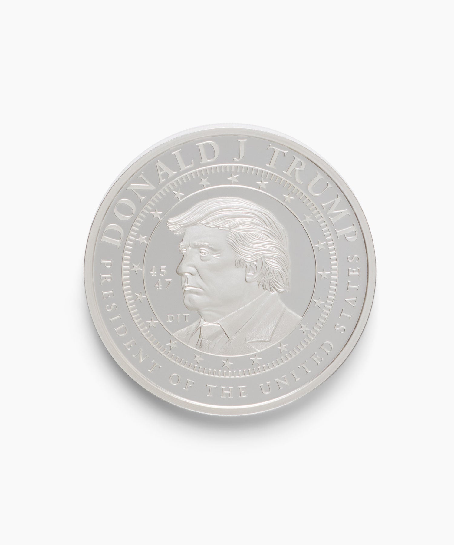 1oz President Trump Second Edition Silver Medallion – Trump Coins