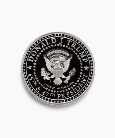 1oz President Trump Second Edition Silver Medallion
