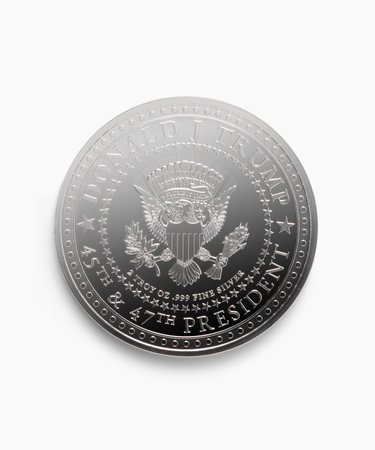 2oz President Trump Second Edition Silver Medallion