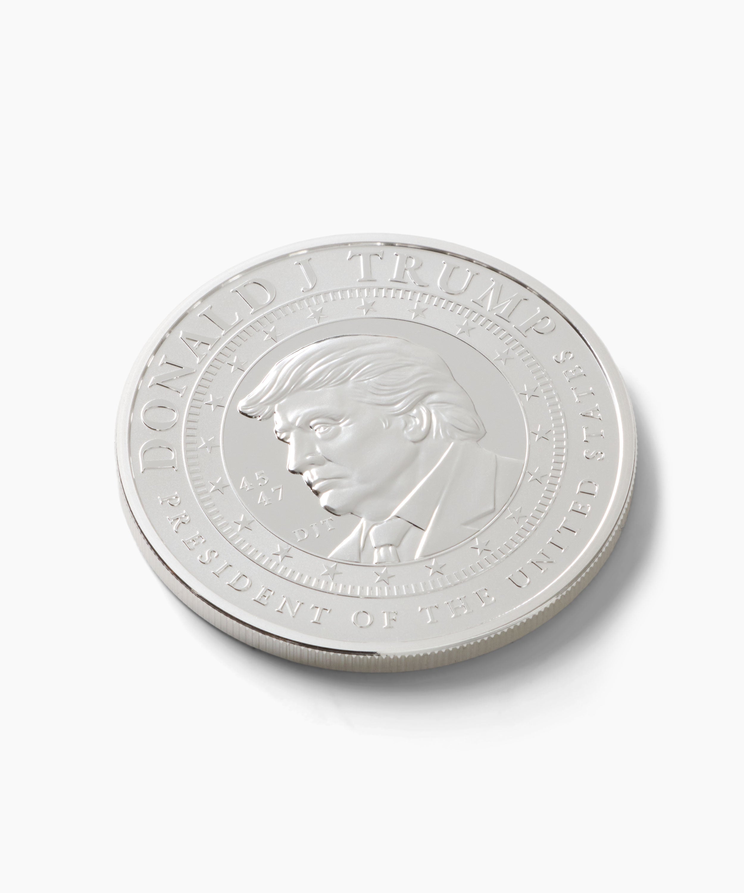 2oz President Trump Second Edition Silver Medallion – Trump Coins