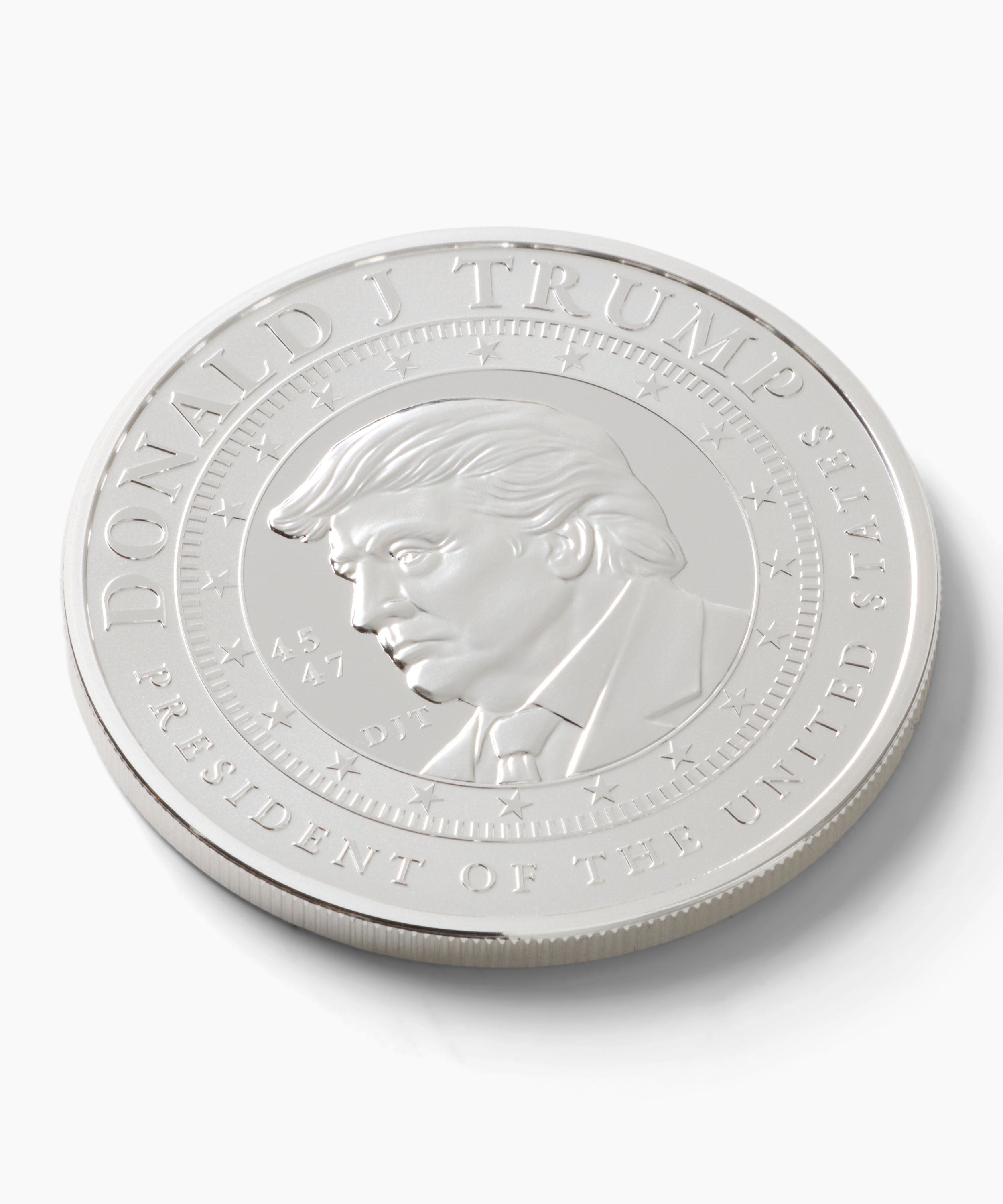 5oz President Trump Second Edition Silver Medallion – Trump Coins
