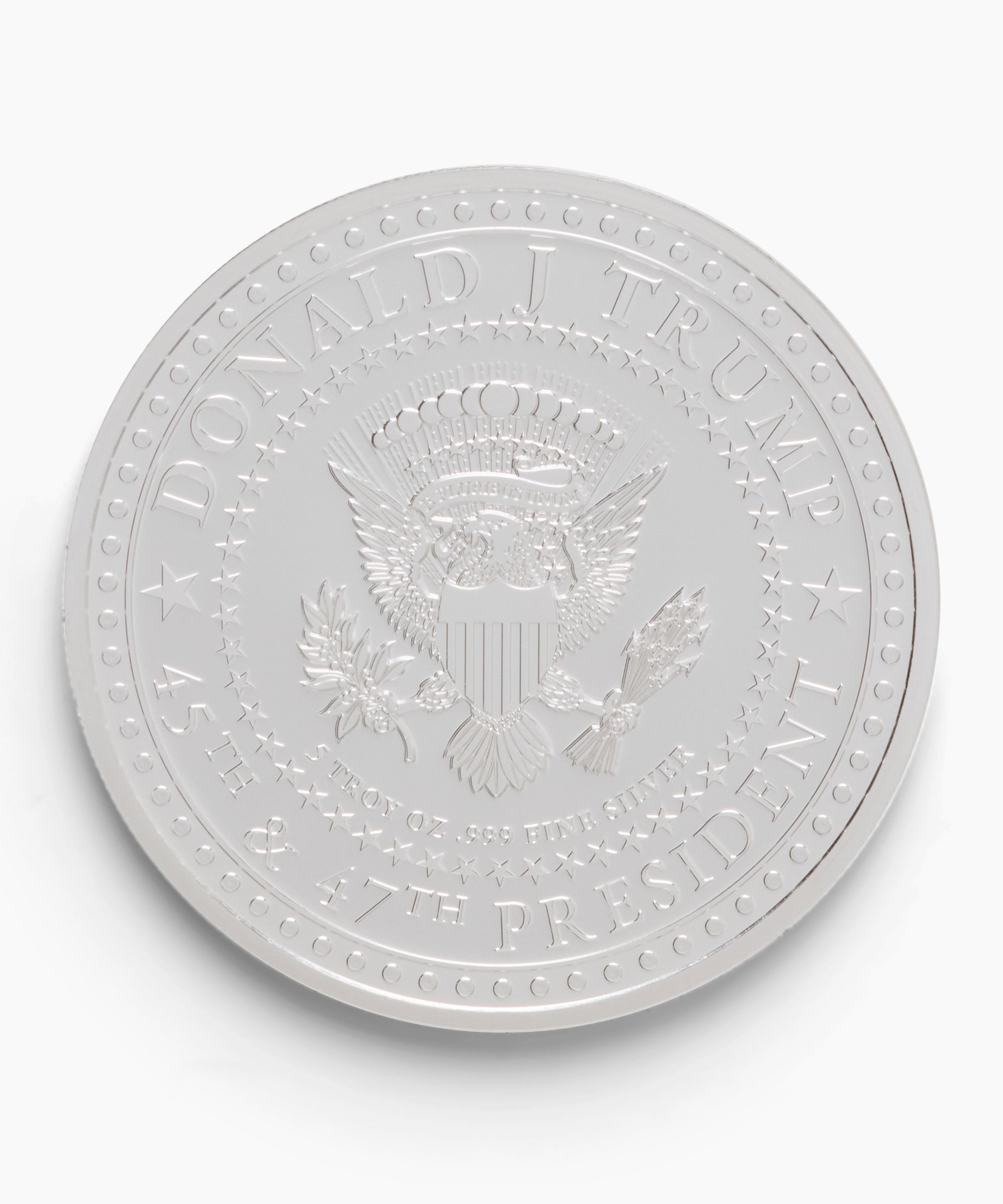 5oz President Trump Second Edition Silver Medallion – Trump Coins