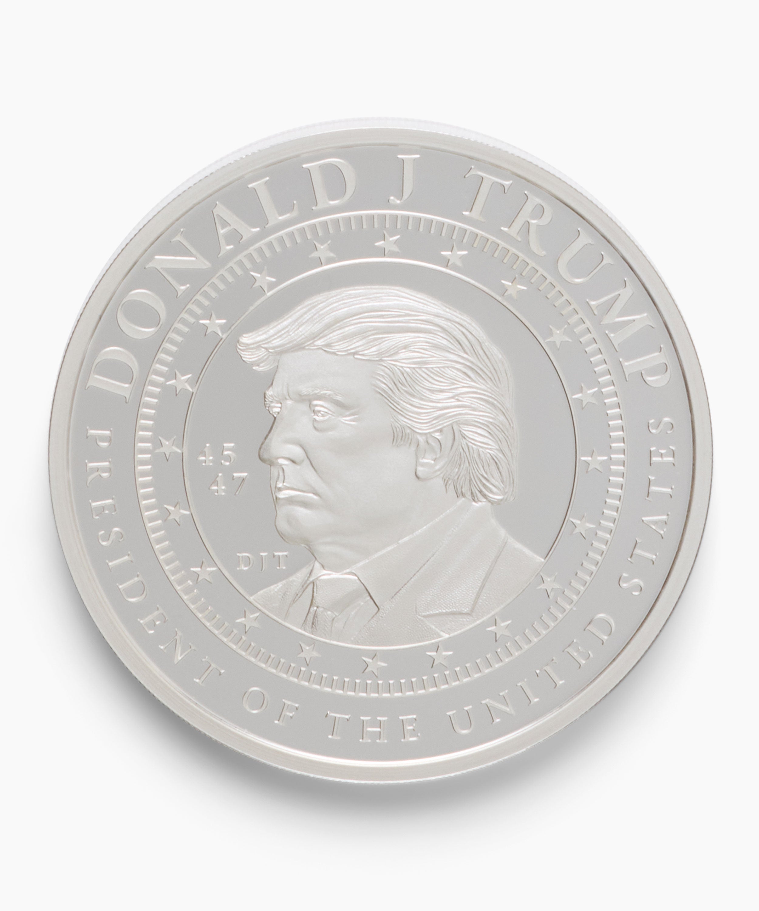 5oz President Trump Second Edition Silver Medallion – Trump Coins