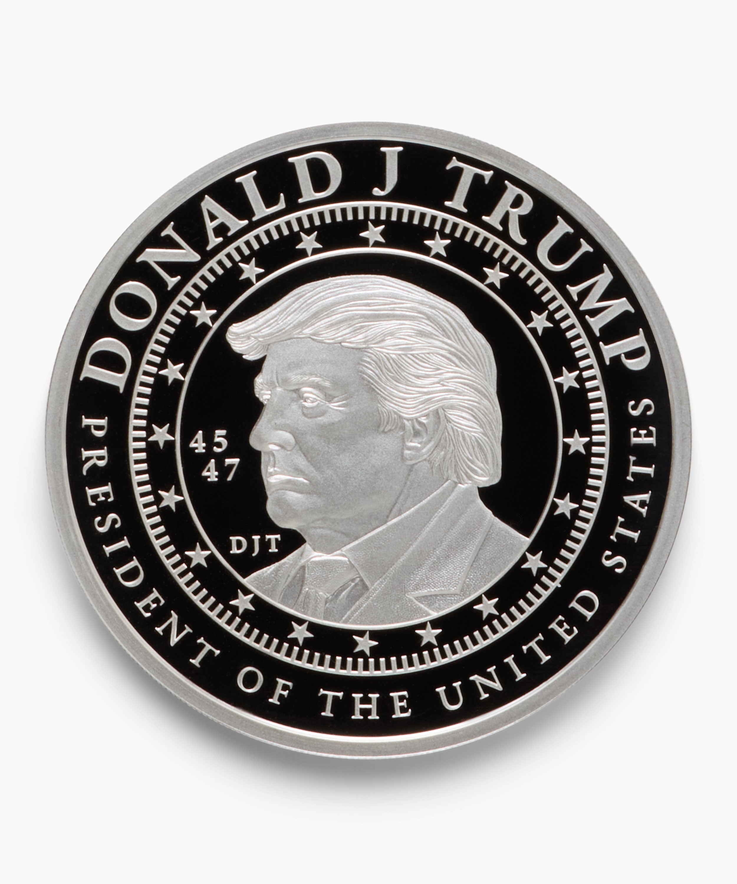 5oz President Trump Second Edition Silver Medallion – Trump Coins