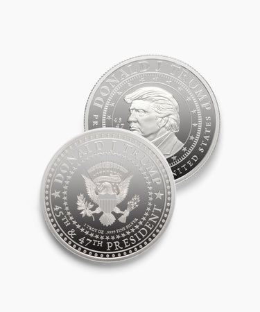 1oz President Trump Second Edition Silver Medallion