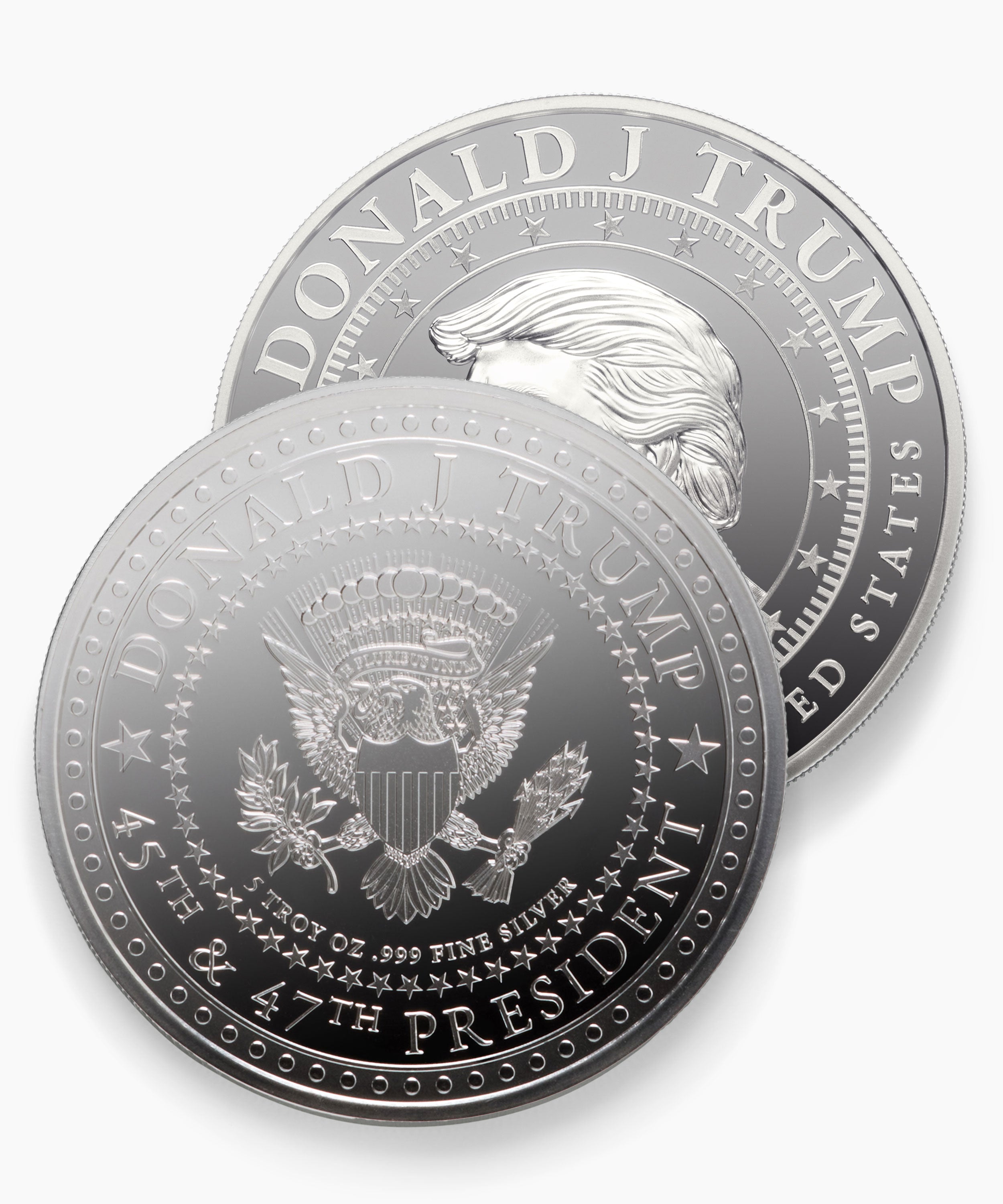 5oz President Trump Second Edition Silver Medallion – Trump Coins