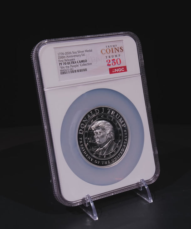 5oz PF70 President Trump 